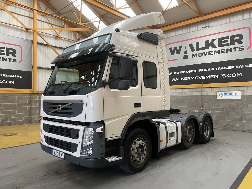 VOLVO FM 450 GLOBETROTTER EURO 5, 6X2 TRACTOR UNIT – 2013 – YJ13 LKY