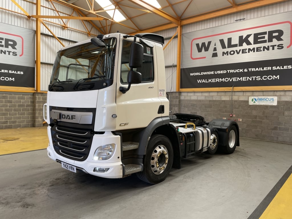DAF CF450 FTP PET REGS *EURO 6* 6X2 TRACTOR UNIT – 2021 – YK21 VVH