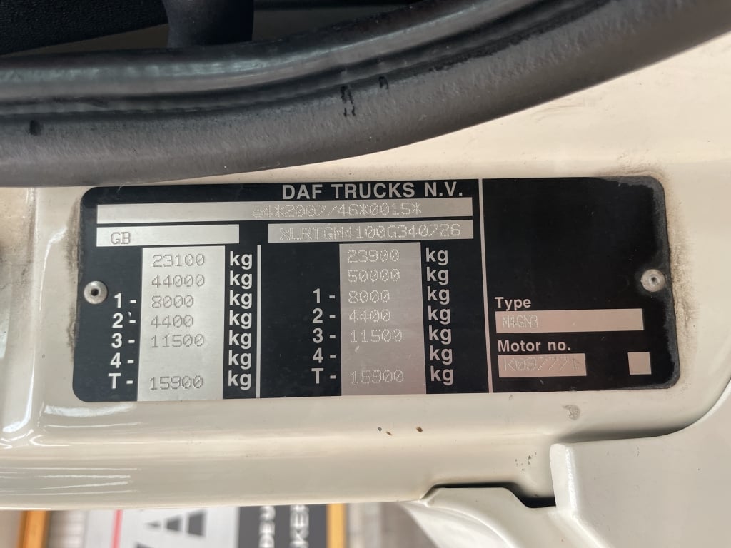 DAF CF450 FTP PET REGS *EURO 6* TRACTEUR 6X2 – 2021 – YK21 VVJ