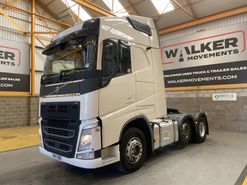 VOLVO FH 500 VERSION 4 GLOBETROTTER *EURO 6* 6X2 TRACTOR UNIT – 2017 – YN17 ODE