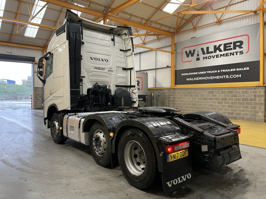 VOLVO FH 500 VERSION 4 GLOBETROTTER *EURO 6* 6X2 TRACTOR UNIT – 2017 – YN17 ODF