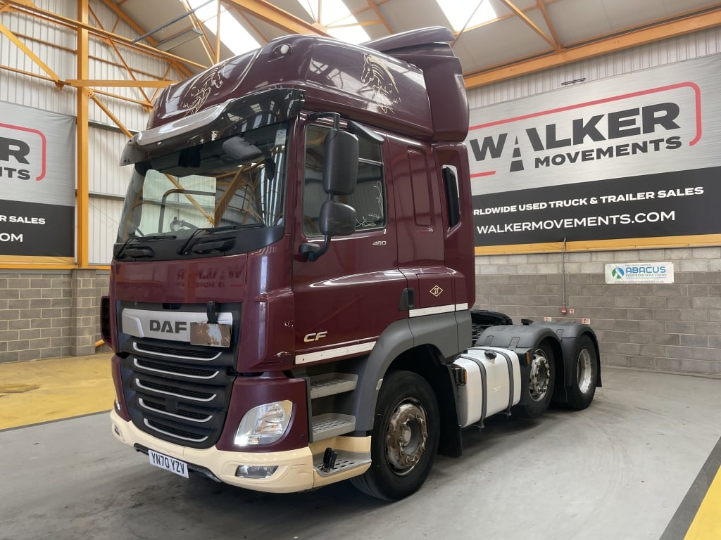 Tracteur routier DAF CF480 *EURO 6* à cabine Space 6×2 – 2020 – YN70 YZV